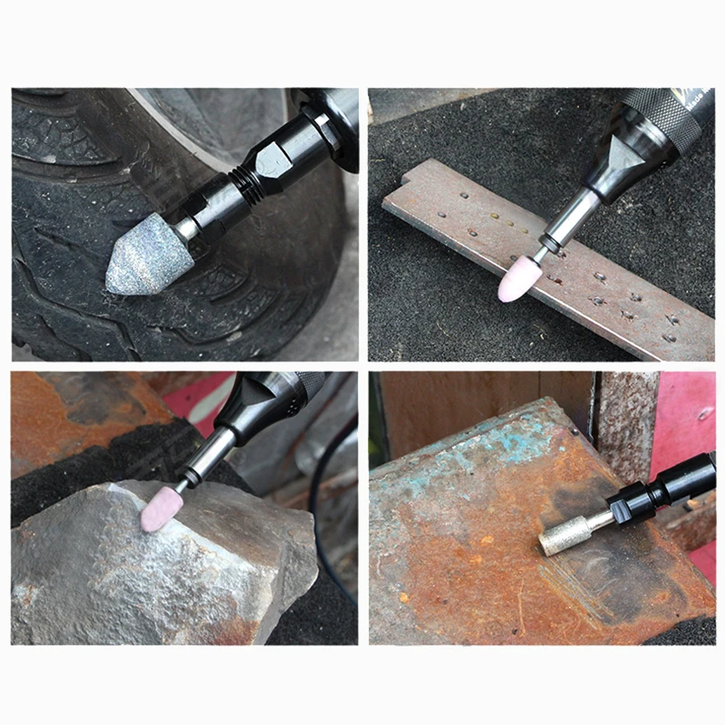 HIFESON Industrial Pneumatic Polishing Machine 03Y Sanding Straight Mill 06Y High Concentric Engraving Mill Air Grinder
