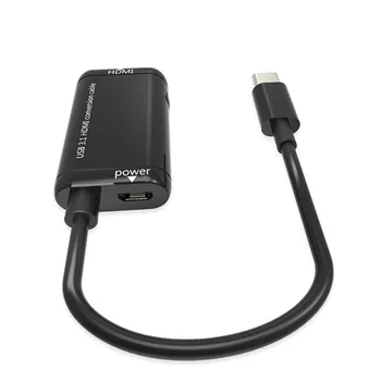 

Type-C to HDMI Adapter Cable USB 3.1 1080P HDMI Converter for Android Phone Tablet Computer KQS8