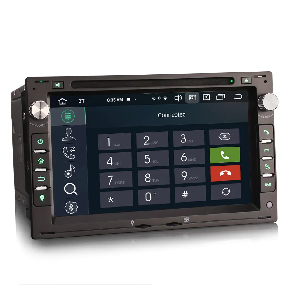 7-дюймовая ОС Android 10 0 автомобильный DVD мультимедиа GPS радио система для Seat Alhambra