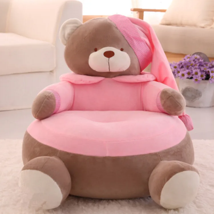Цена доступная мультфильм дети диван сиденье медведь Beanbag подарок для ребенка