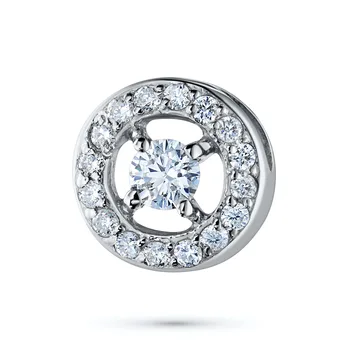 

Pendant made of white gold with diamonds e0901pd10177400