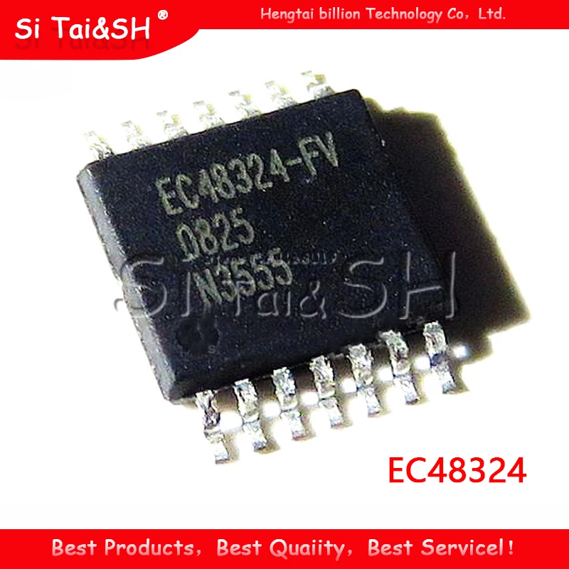 5PCS EC48324 FV TSSOP14 чип логической платы IC|Интегральные схемы| |