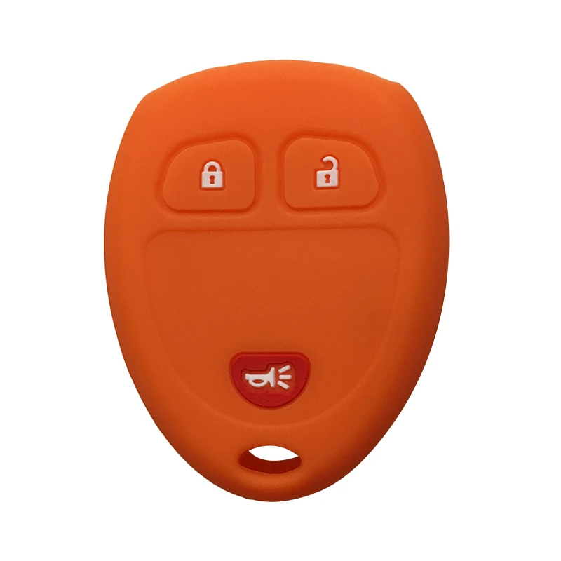 Силиконовый чехол для ключа автомобиля, крышка для GMC Sierra Yukon Key Shell для Buick для Hummer H3 для Chevrolet Colorado для Isuzu Fob Skin