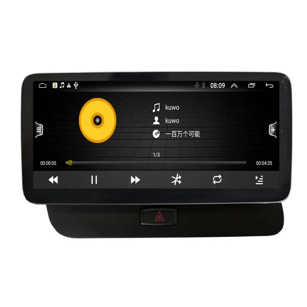 COIKA 10,2" ips Android 9,0 автомобильная система gps навигация для Audi Q5 2009- мультимедийный плеер BT wifi 2+ 32G ram Google RHD
