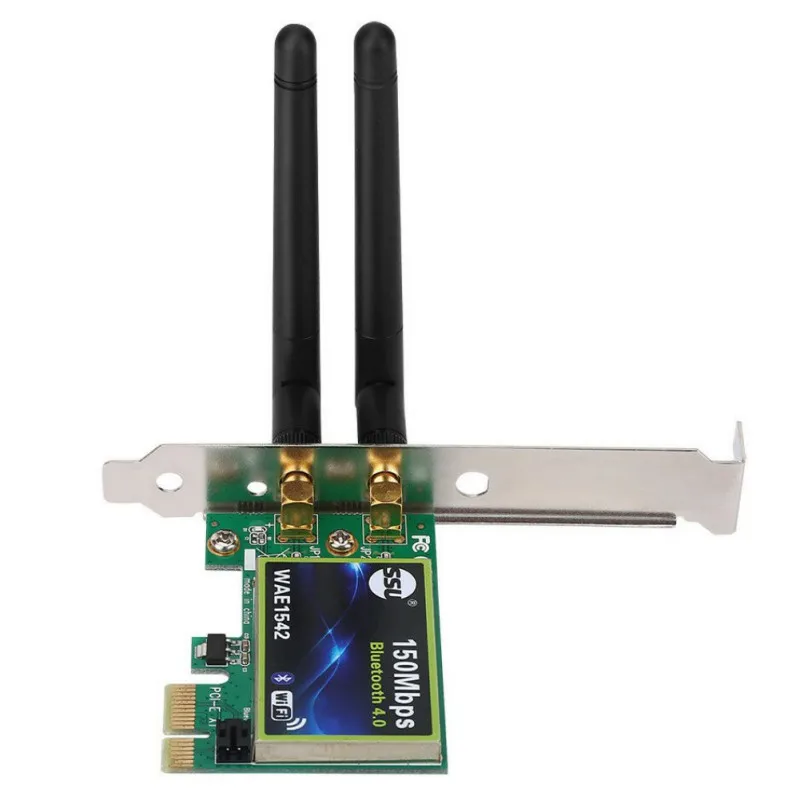 Bluetooth WiFi PCI E сетевая карта 2 4 Ghz беспроводной 150Mbps Express Интернет сетевой адаптер| |
