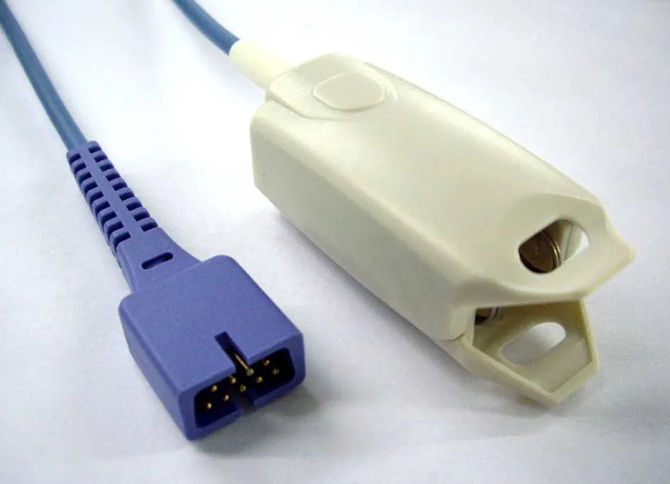 Free Shipping Nellcor DS-100A spo2 sensor (Oximax) 1M Adult finger clip 9PIN | Красота и здоровье