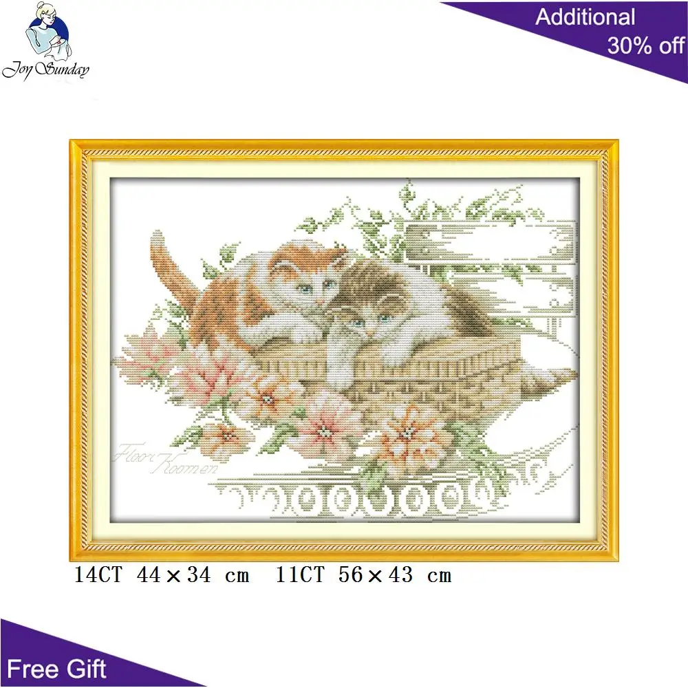 Набор для вышивки крестиком Joy Sunday D584 14CT 11CT |