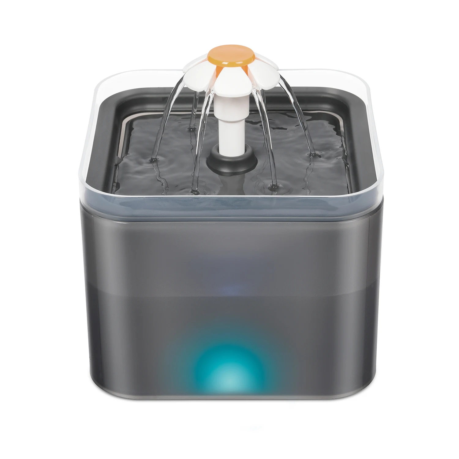Cat Water Fountain  Bowl Automatic Pet Water Feeder Dog Drinking Dispenser Bowl  Container with LED Level Display