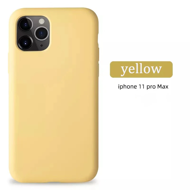 Оригинальный жидкий силиконовый чехол для iphone 12 11 pro max X XS Max XR 6 7 8 Plus Мягкий тонкий