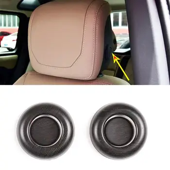 

Suitable for Land Rover Defender 110 ABS oak grain headrest adjustment button cover trim