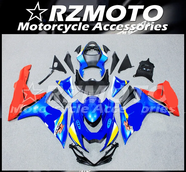 ABS мотоцикл обтекатель комплект для SUZUKI GSXR600 750 L1 L2 L3 2011- год кузов литьевая форма Магазин № 1186