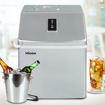 

24-grids Ice Maker Machine Commercial Small Milk Tea Bar Cafe Ice Machine Household Fast Ice Cube Making Machine Electric 220V