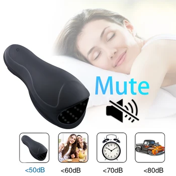 Powerful Vibrator Glan Massager Penis Stimulation Delay Trainer Male Masturbator Automatic Sex Machine Sex Toys for Men Adults 5