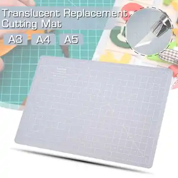 

NEW A3, A4, A5 Transparent Replacement Cutting Mat Adhesive Mat Composite PVC with Measuring Grid for Silhouette Cameo Plotter