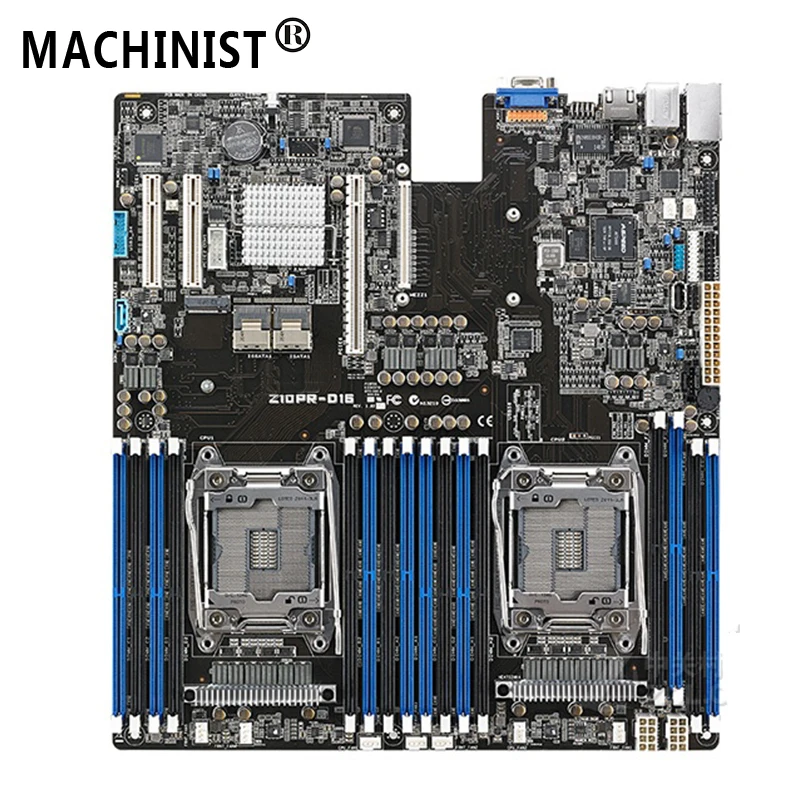 

For ASUS Z10PR-D16 Desktop motherboard Intel C612 Socket 2011 ATX DDR3 1024GB M.2 SATA3.0 USB3.0 100% fully Tested Free shipping