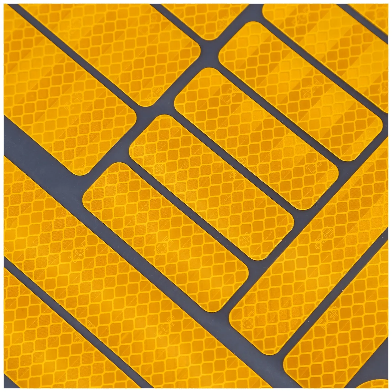 4 Feuilles D'autocollants Réfléchissants Pour Roues De Vélo - PVC - Sécurité Nuit Et Brouillard - DIY Décoration