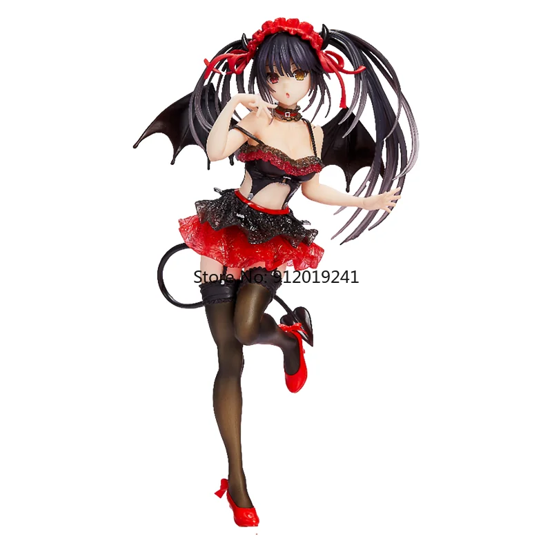 Фигурка аниме урожай токисаки Куруми 20 см фигурка маленького дьявола игрушка