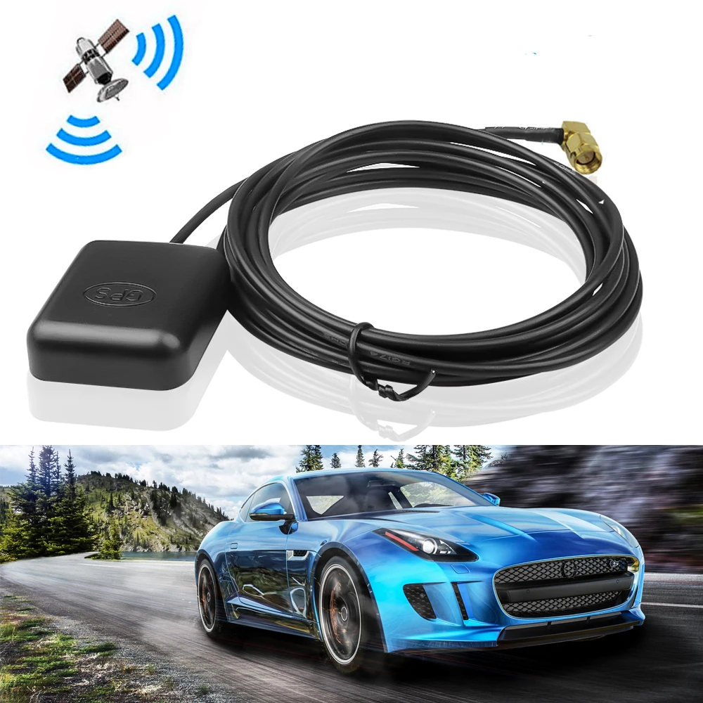 Автомобильная антенна GPS SMA 3M кабель Магнитная база автомобильная навигация