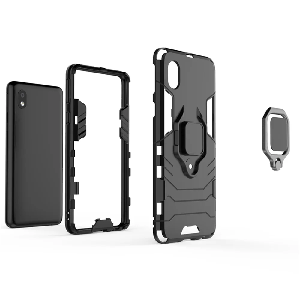 mous wallet Shockproof Armor Case For Samsung Galaxy A01 Core Case Ring Stand Cover For Samsung A01 Core A 01 A01Core Galaxy A01 Coque Funda phone pouches