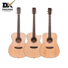 Professional Acoustic guitar 40 41 inch Spruce top Solid Wood musical Stringed instruments steel strings guitarras Hot china OEM