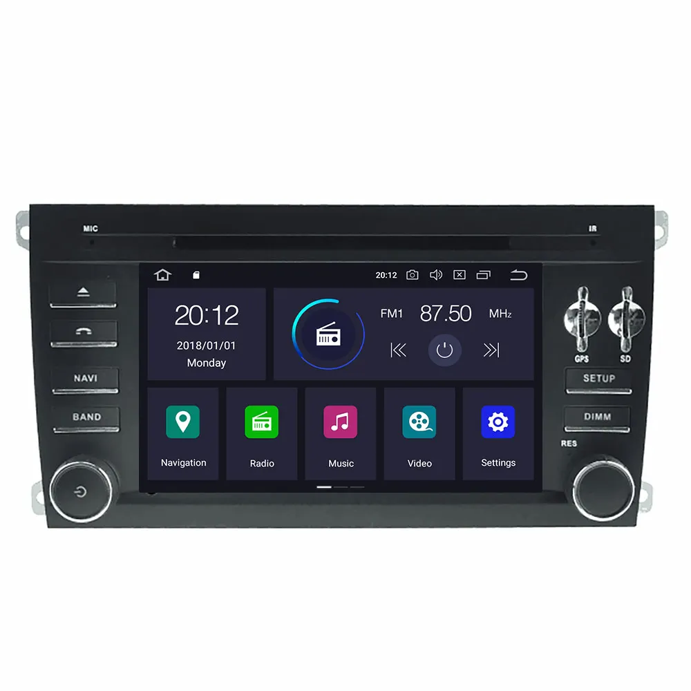 PX6 DSP Android 9,0 автомобильный Радио Мультимедиа DVD видео плеер gps для Porsche Cayenne 2003-2010 карта gps Navi аудио стерео головное устройство