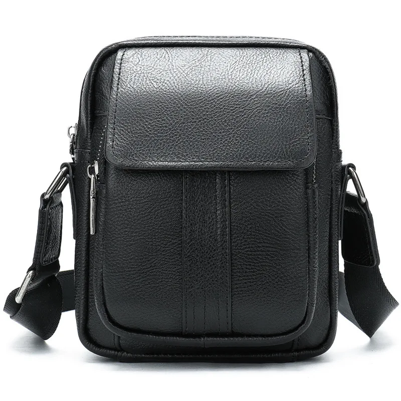 Новая мужская сумка-мессенджер, маленькие мужские сумки на плечо из натуральной кожи, мужская сумка через плечо, мужские кожаные сумки-мессенджеры