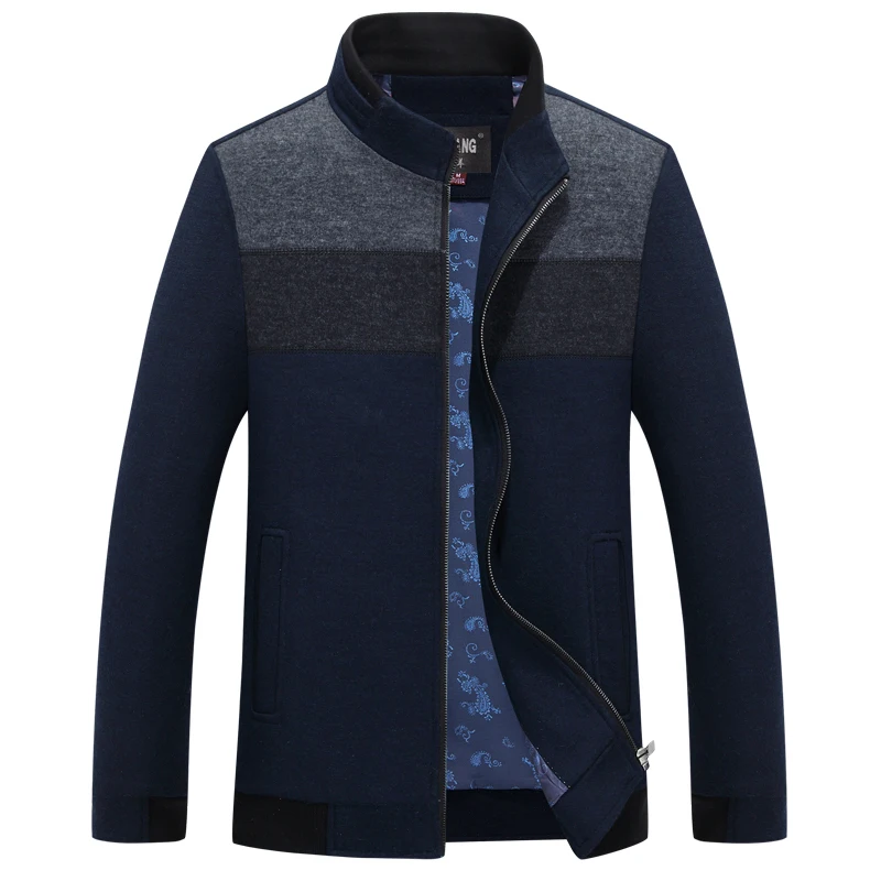 

Autumn and Winter For Male & Blends 50% Off Men' s Wool Blend Coats Casual Mens Woolen Jackets Overcoat