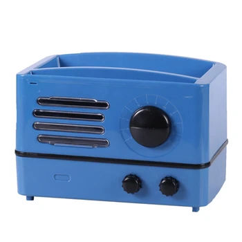 

Radio Shape Toilet Paper Holder Waterproof Wall Mounted Roll Paper Tube Storage Box Tray Dispenser