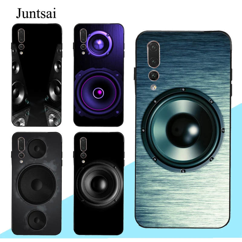 Чехол для Huawei Mate 10 20 30 Lite P10 P20 P30 P40 Pro P Smart 2019 Z массивные музыкальные колонки |