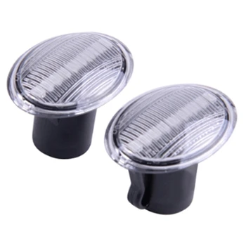

3W 12V DC 5000 Hours Dynamic LED Side Marker Indicator Repeater Light Lamp Fit for Fiat 500 Abarth Ford 51825157