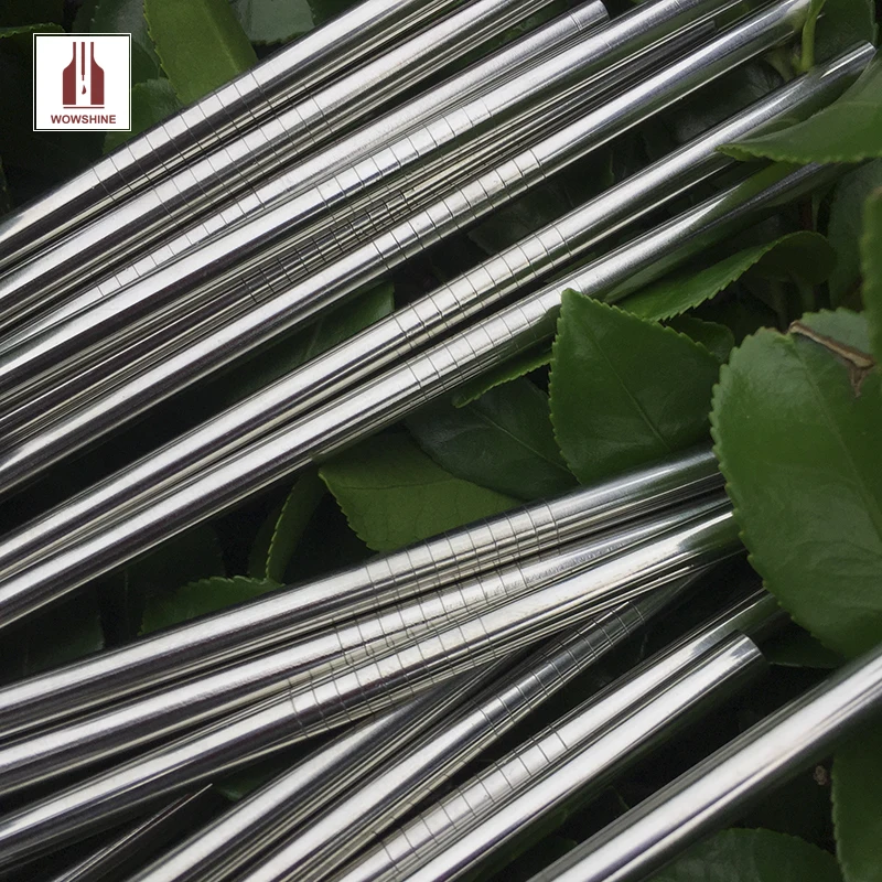 本色不锈钢吸管-直管（6x152mm)-主图01