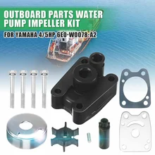 Impulsor Da Bomba de água Kit de Substituição de Peças para Yamaha Motor De Popa 4/5hp 6E0-W0078-A2 Impulsor Da Bomba de Água Junta Repair Tool Kits