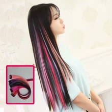 LANLAN аксессуары для волос повязки, резинки для волос для женщин синтетические длинные прямые синтетические волосы цвет волос