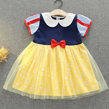 

Baby Girl Dresses Summer Party Cosplay Princess Tutu Dress Childrens Costumes Baby Princess Clothes Kid Clothing 1-6Y