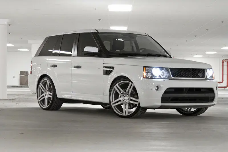 Подходит для Land Rover Range Rover Sport Refit 2011 2012 2013 Передняя хромированная решетка крышка гриля