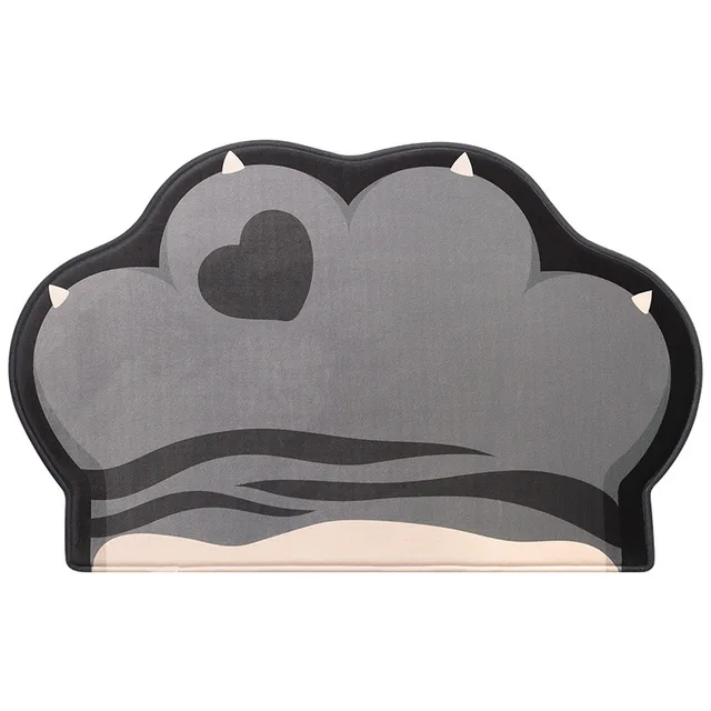 Dessin Anime Belle Chat Chien Patte Impression Tapis De Bain Salon Chambre Tapis Creatif Coussinet De Pied Tapis D Entree Menage Anti Derapant Tapis Aliexpress