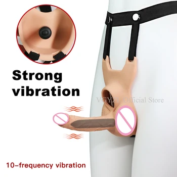 10 Frequency Double Penetration Anal Plug Dildo Butt Plug Vibrator For Men Strap On Penis Vagina Plug Adult Sex Toys For Couples 4