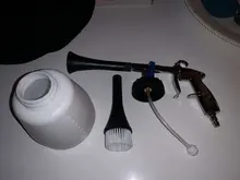 Pistola de limpieza de coche, arandela de alta presión, pistola de agua para automóviles, accesorios para lavado en seco, herramienta de limpieza de Tornado