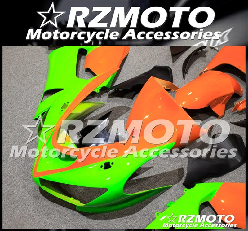 Мотоциклетный обтекатель abs Подходит для Kawasaki ZX6R 636 ZX-6R 2005 2006 корпусные детали пресс-форм Магазин № 0326
