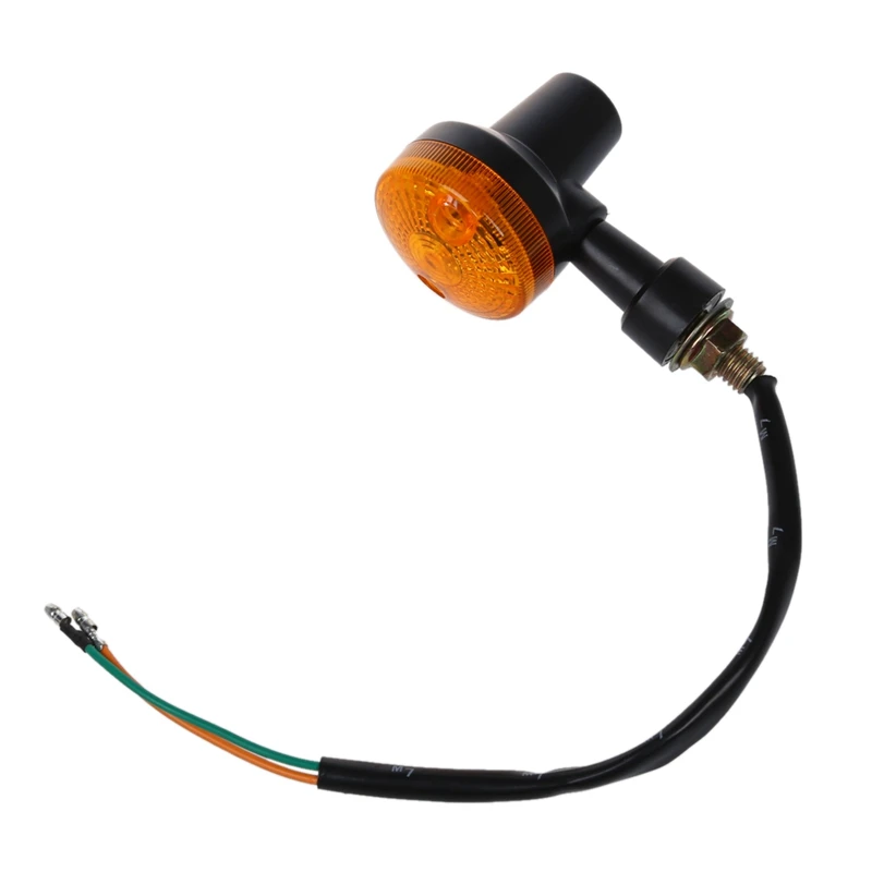 4 шт. Мотоцикл Янтарный указатель поворота светильник индикатор 12V