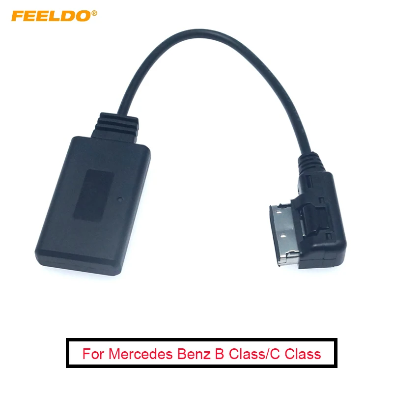 Car Wireless Bluetooth Music Adapter MMI AUX Interface Cable For Mercedes-Benz