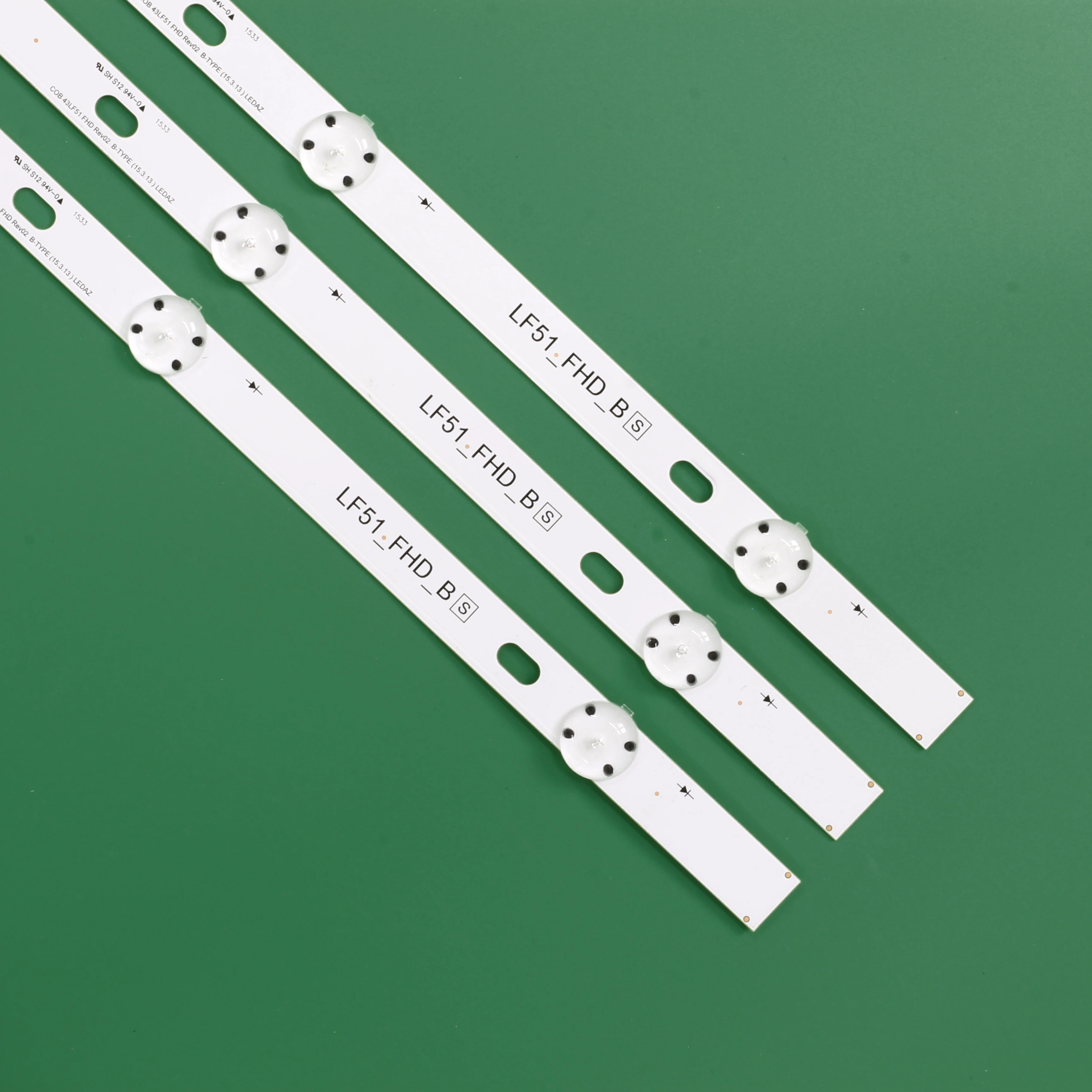 New 6 PCS/set LED backlight strip for LG 43LF5100 LF51_FHD_A LF51_FHD_B LGE_WICOP_FHD 43INCH_REV00_A/B_150511