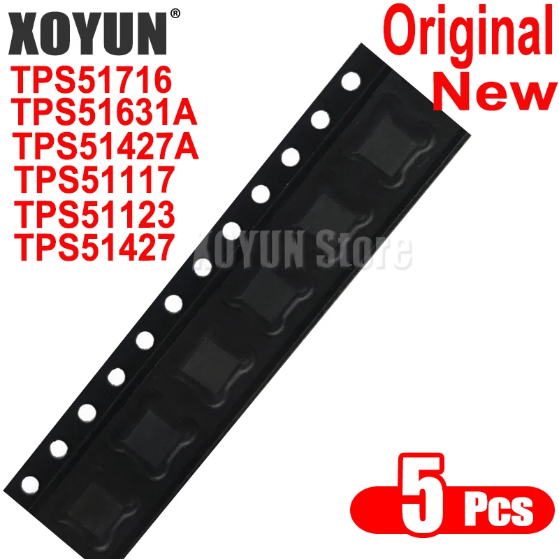 5 шт./лот TPS51716 TPS51631A TPS51427A TPS51117 TPS51123 TPS51427 QFN 100% новый | Электронные компоненты и