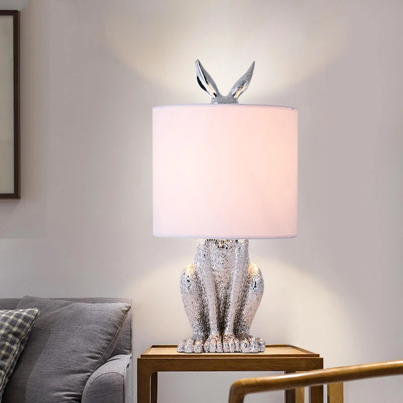 #Special Offers Modern Resin Masked Rabbit Table Lamps Retro Industrial Decor Desk Lights Luminaire for Bedroom Bedside Home Lighting Fixtures #Special Offers Modern Resin Masked Rabbit Table Lamps Retro Industrial Decor Desk Lights Luminaire for Bedroom Bedside Home Lighting Fixtures