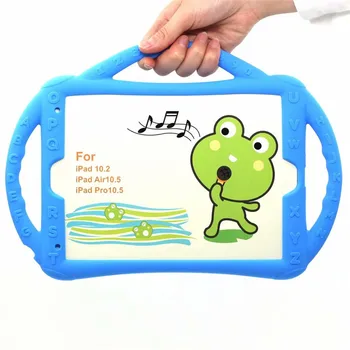 

Wekays Cover For New iPad 10.2" 2019 Cartoon Silicone EVA Case For iPad 10.2 7th Generation 2019 A2200 A2198 A2232 Cover Cases