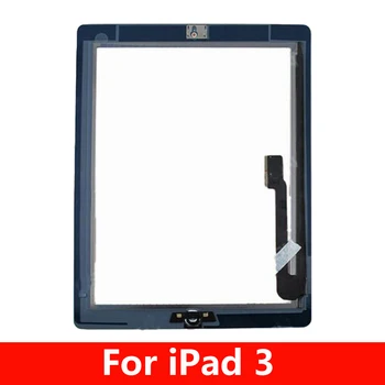 

For iPad 3 4 A1416 A1430 A1403 A1458 A1459 A1460 LCD Outer Digitizer Sensor Glass Panel For iPad 4 Touch Screen + Home Button