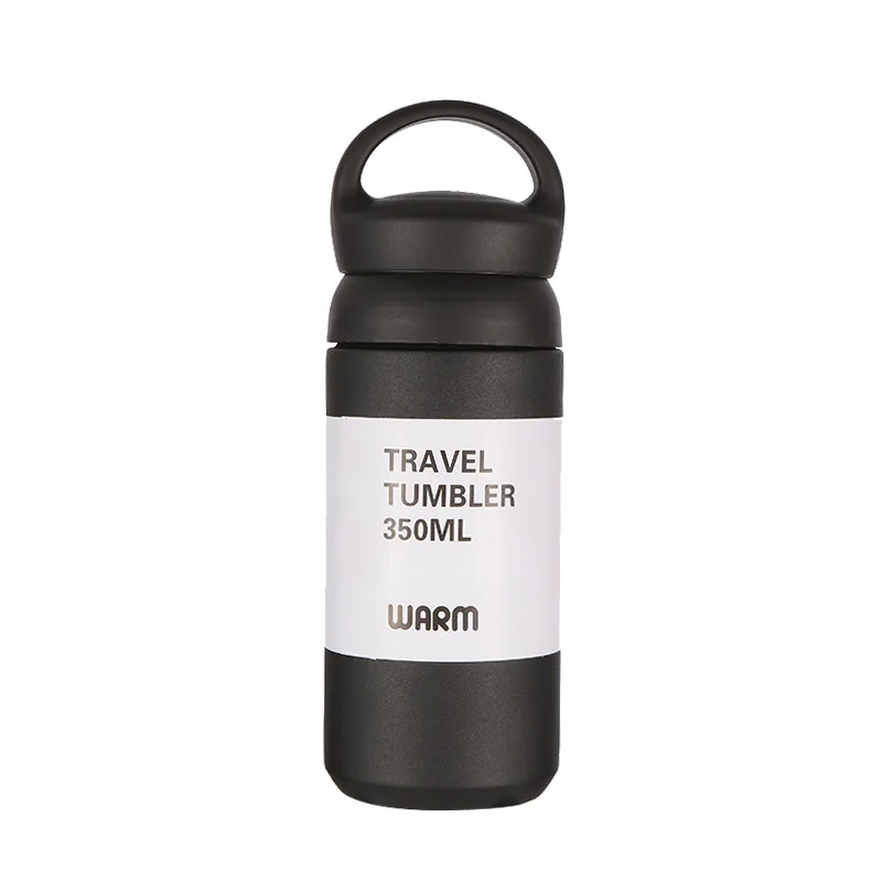 cheap New Vacuum Stainless Steel Thermos Water Bottle Korean Fashion Portable Hand Cup Men Women Student Thermal Bottle