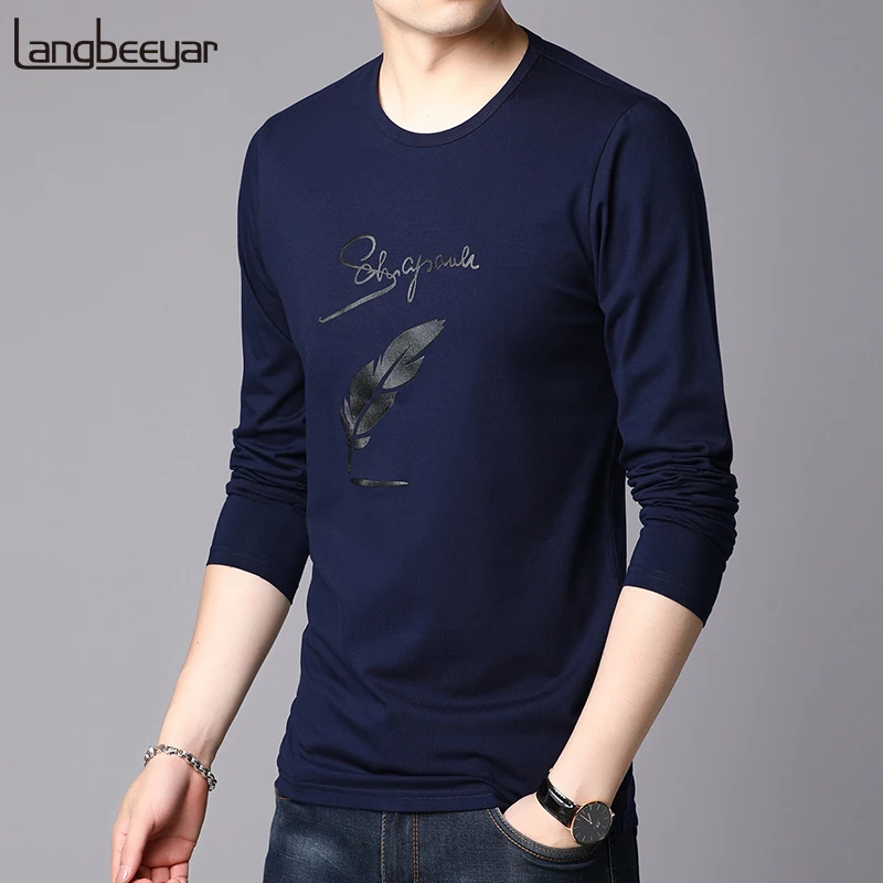 2021 Новая модная брендовая мужская футболка высокого качества хлопковые топы