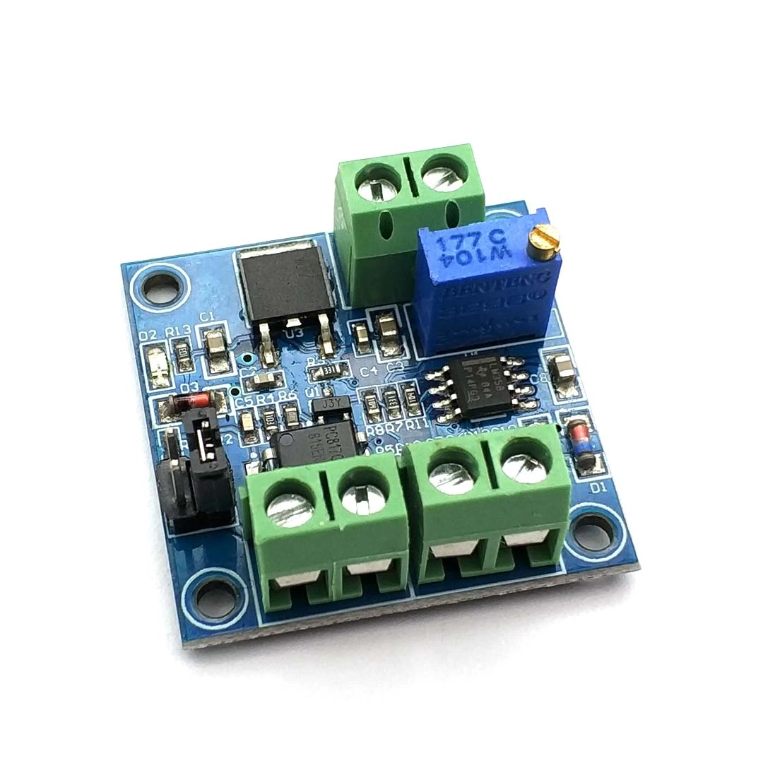 PWM В модуль преобразователя Напряжения 0% 100% до 0 10V для PLC MCU цифрового сигнала в