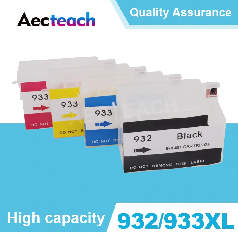Aecteach 932 XL картридж с чернилами для принтера для hp Officejet 6100 6600 6700 7110 7610 7612 принтер